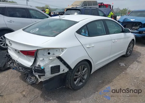 2018 Hyundai Elantra Value Edition из США, поврежденный, VIN 5NPD84LF1JH300720